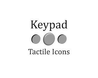 Keypad Tactile Stickers