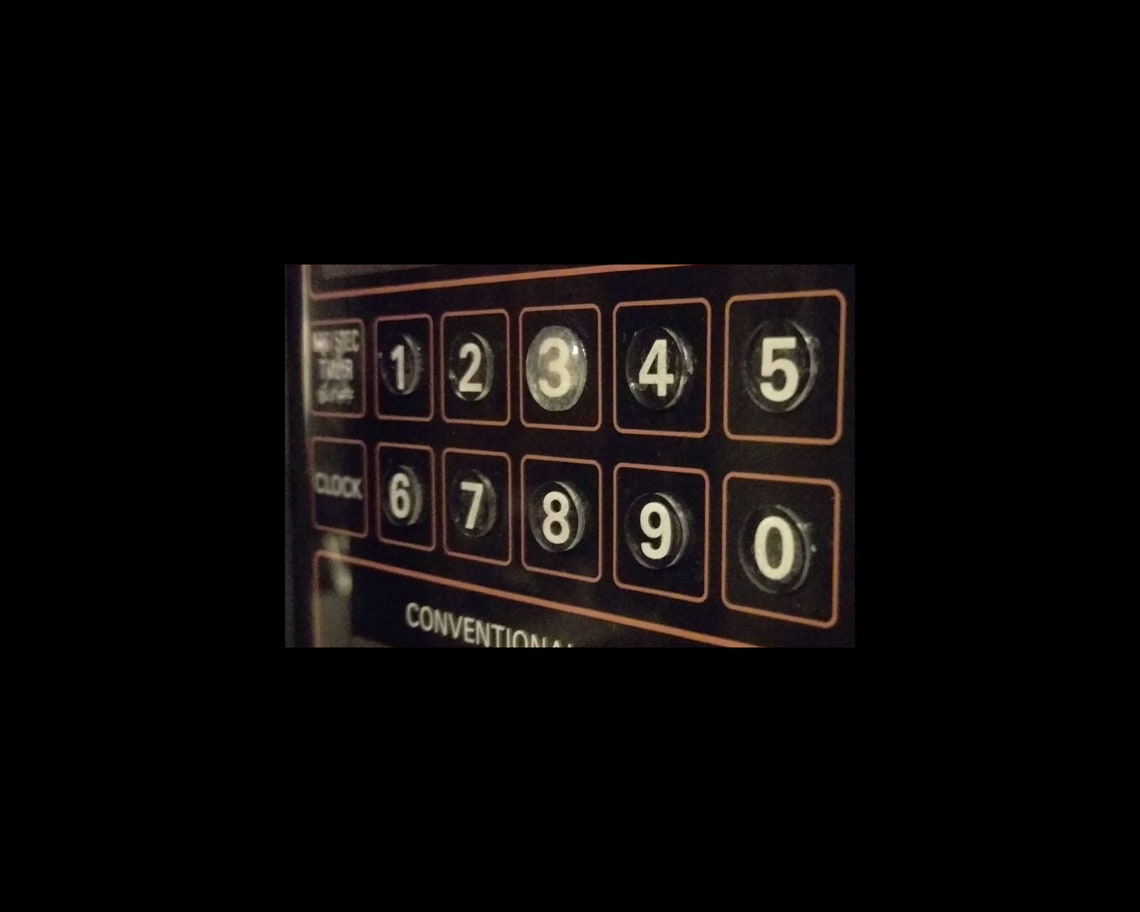 Keypad Tactile Stickers Etsy