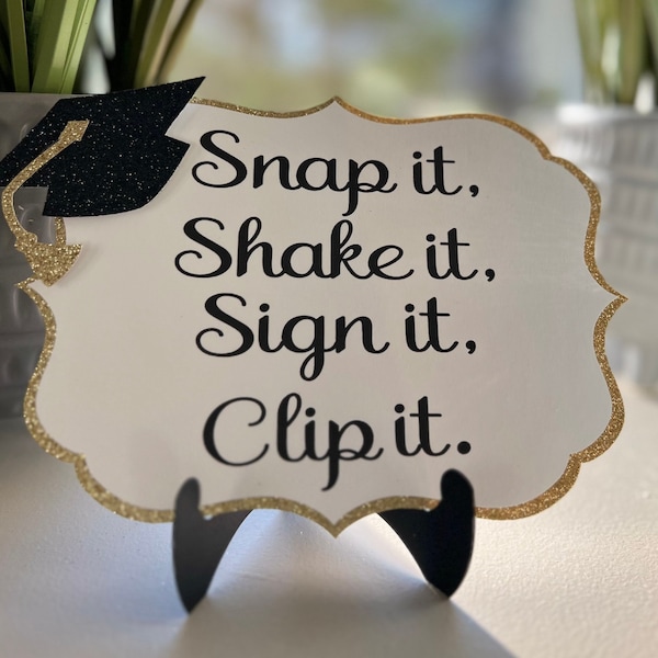 Polaroid Guest Book Graduation Etsy