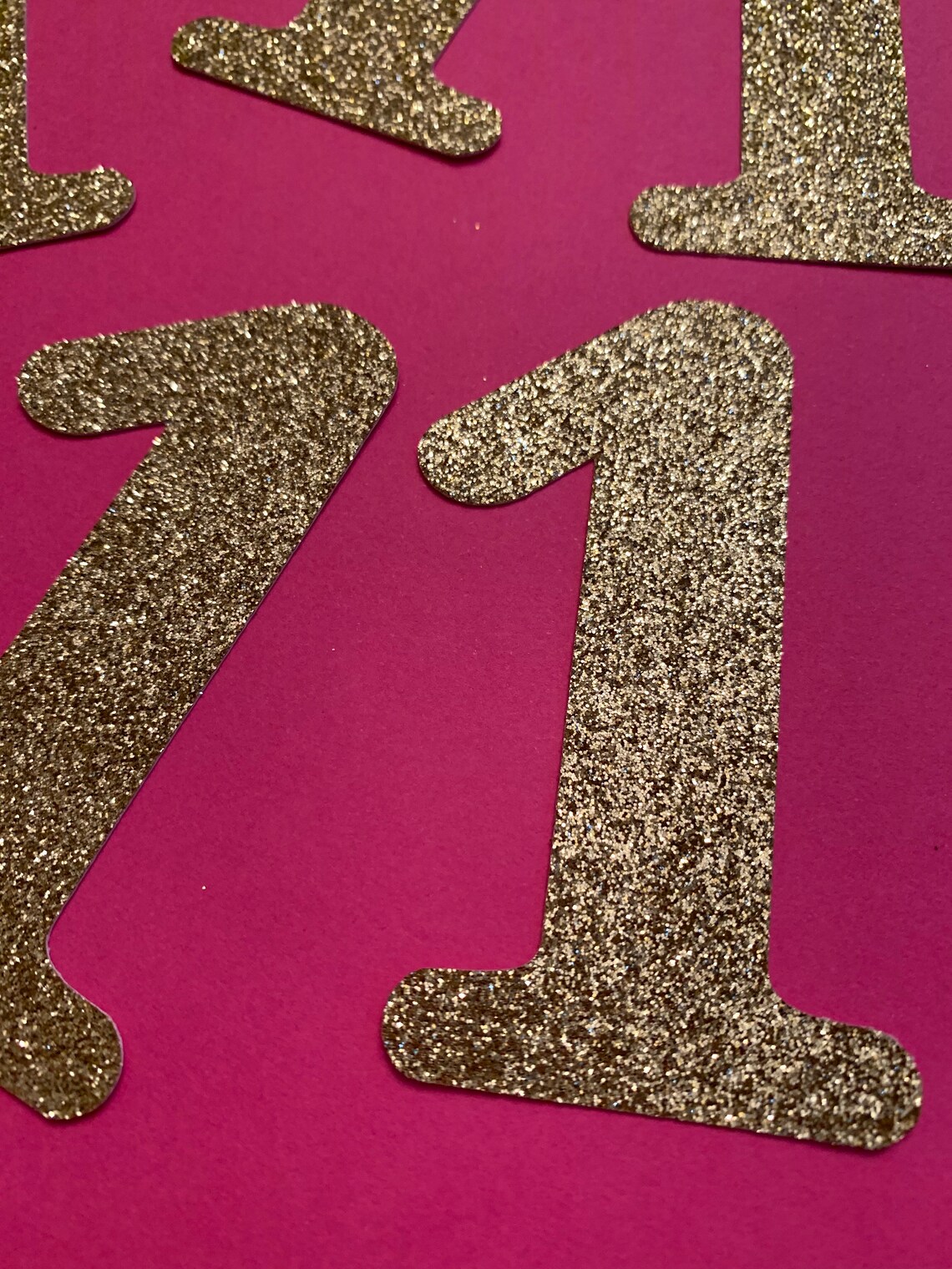 Large Number 1 3 inch Size Centerpiece Cutouts Etsy