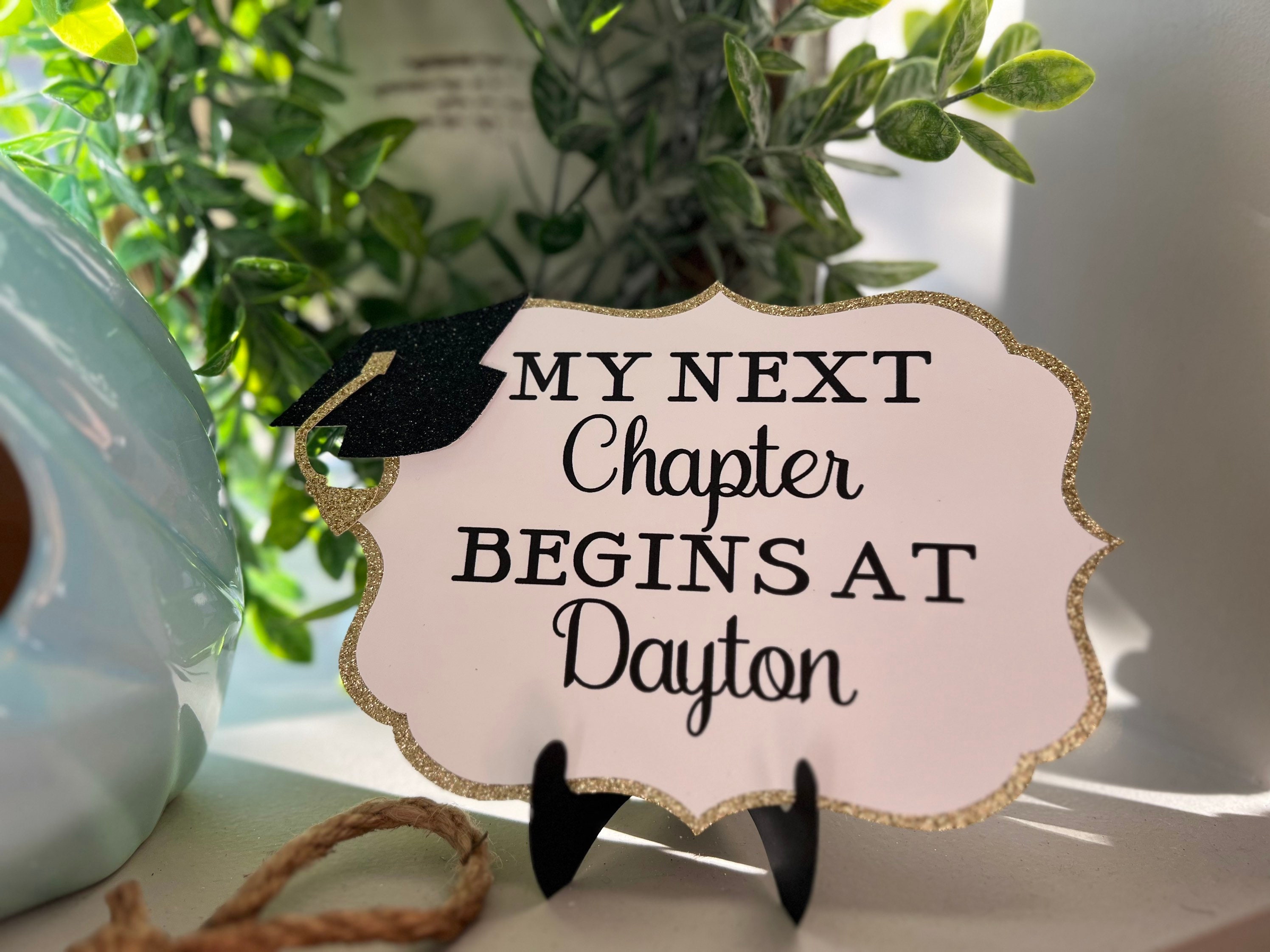 My Next Chapter Starts at - Graduation Table Sign - Graduation ...