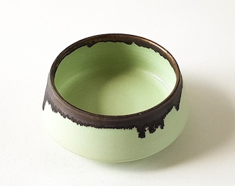 Pastel Green Stoneware Bowl