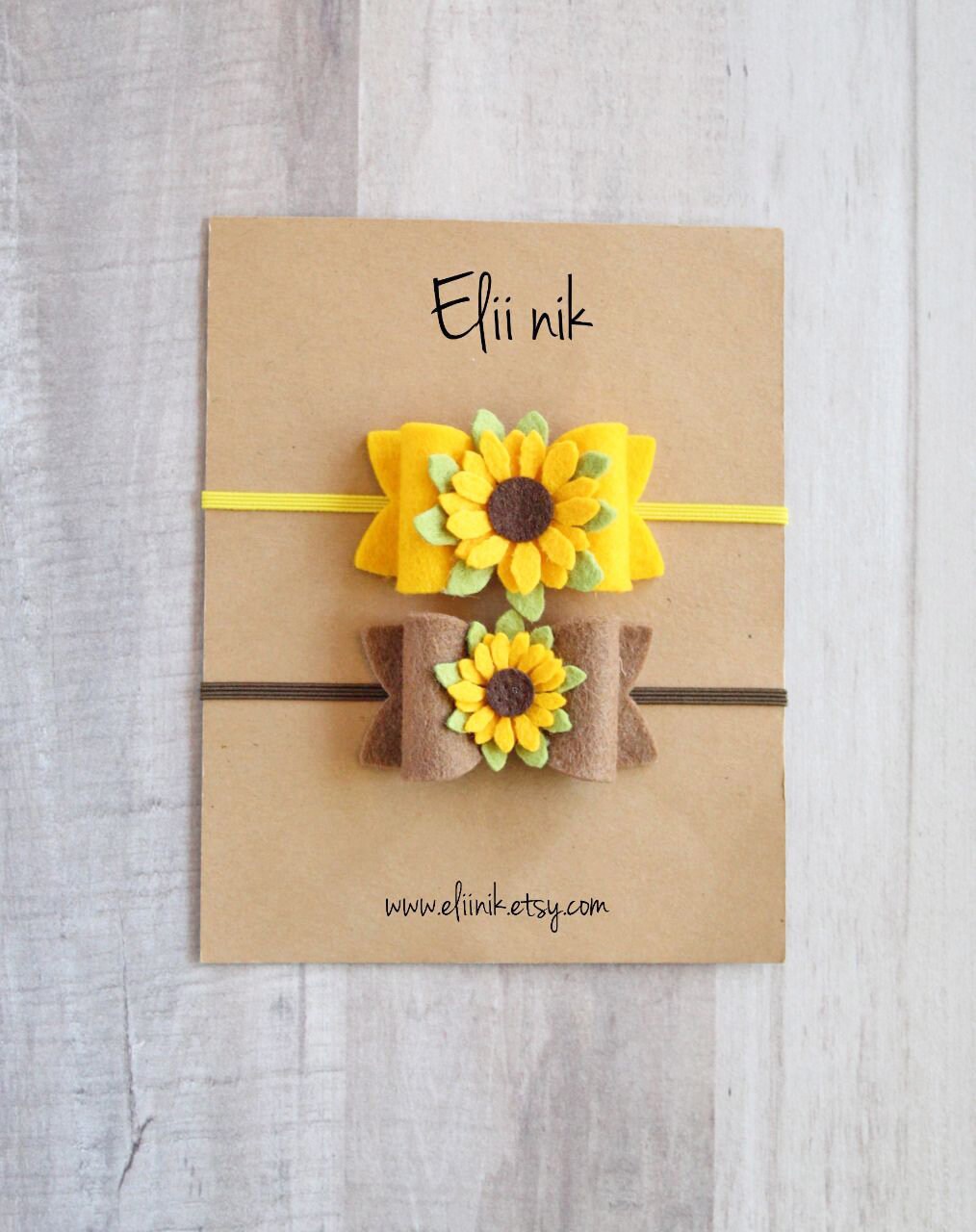 Sunflower baby girls romper, First birthday outfit, Sunflower headband