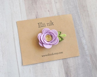 baby Flower headband, flower headband, hair clip, baby girl hair clip, felt flower, girl flower clip, baby headband, infant headband
