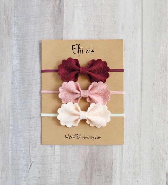 etsy baby girl bows
