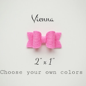 Vienna bow headband, baby bow headband, baby-girl bow headband, baby girl bow headband, newborn headband, choose your color bow