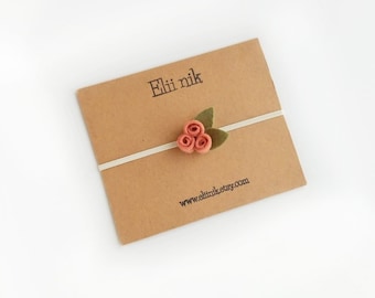 Baby Headband, Baby Girl Flower Headband, Fall Flower Headband, Felt Flower Headband, Newborn Headband, Baby Girl Headband, Flower Headband
