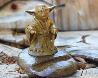 Boyfriend gift Father's day gift custom phone dock mens docking station Star Wars yoda personalized men charging station gift for brother