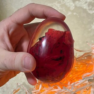 Lava Dragon Egg, Christmas gift, Dragon's egg, Baby Dragon, Night Light, Wyvern Embryo, Pocket Dragon Egg, dragon embryo