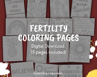 Fertility Coloring Pages