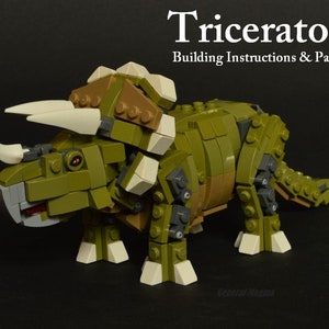 LEGO Triceratops Dinozaur (INSTRUKCJE + Lista części MOC)