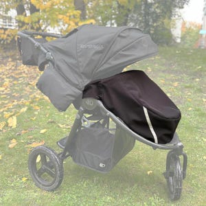 Fotskydd för Bumbleride Indie & Speed barnvagnar – vindtätt, vattentätt softshell, perfekt passform, handgjort