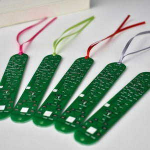 Circuit Board Bookmark - Computer Geek Gifts -Reading - Tech Accessories - Eco Friendly - Software Developer Present - Motherboard