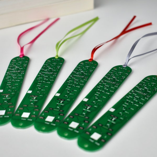 Circuit Board Bookmark - Computer Geek Gifts -Reading - Tech Accessories - Eco Friendly - Software Developer Present - Motherboard