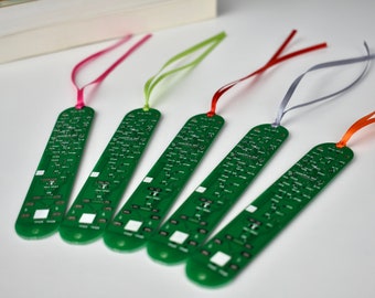 Circuit Board Bookmark - Computer Geek Gifts -Reading - Tech Accessories - Eco Friendly - Software Developer Present - Motherboard