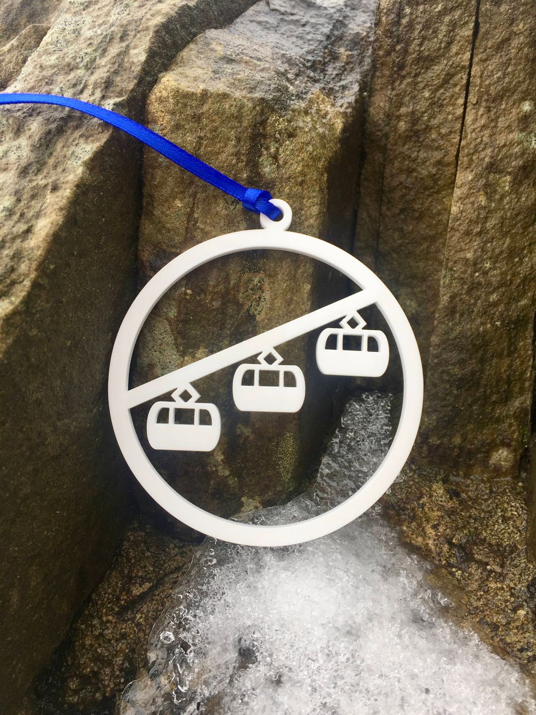 Cable Car Christmas Tree Decoration Mountain Gondola Etsy