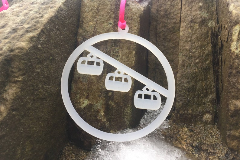 Cable Car Christmas Tree Decoration Mountain Gondola Etsy UK