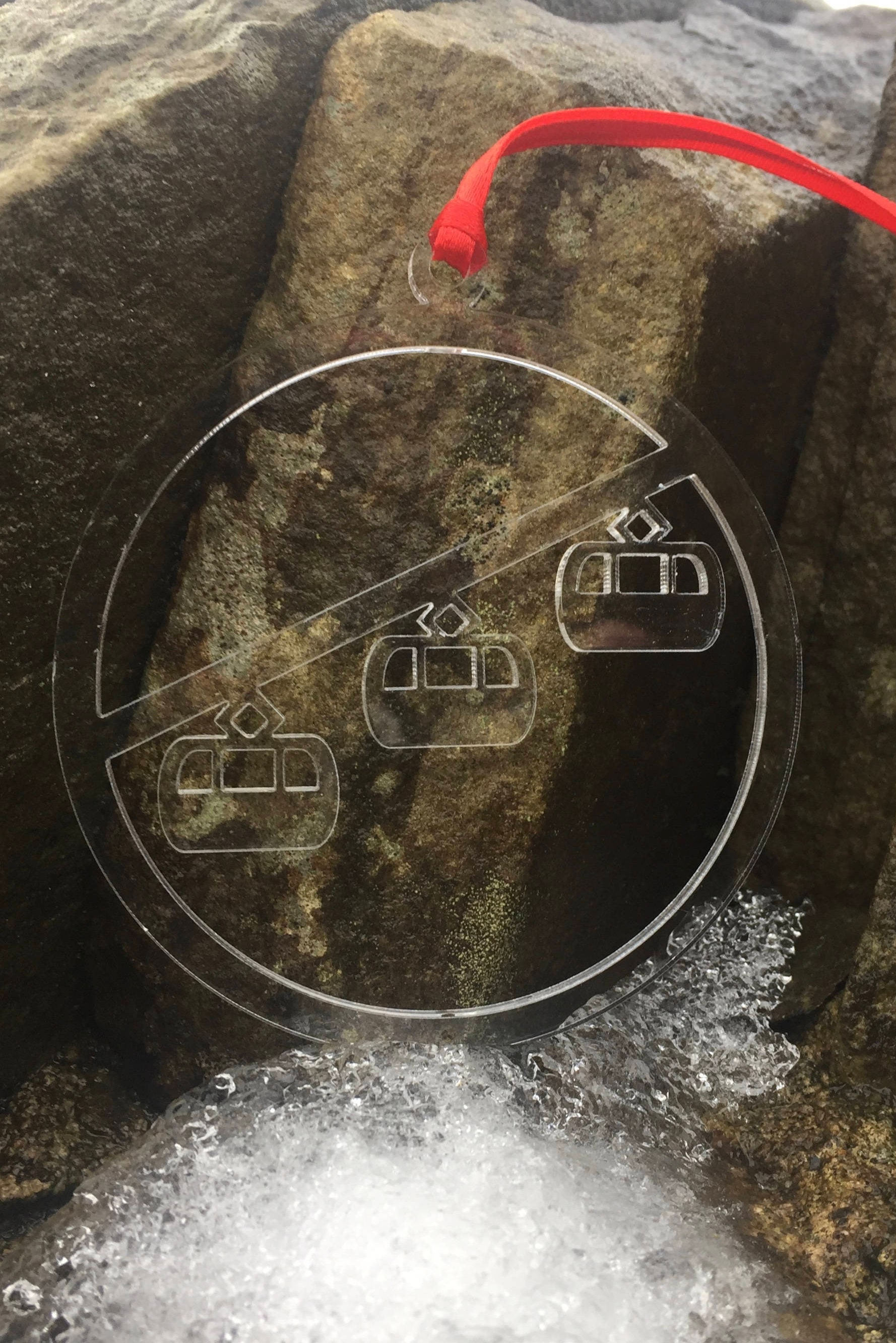 Cable Car Christmas Tree Decoration Mountain Gondola Etsy