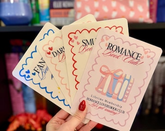 Kindle Insert | Book Club, Romance, Fantasy, Dark Romance