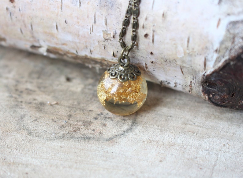 Gold flakes sun resin necklace Resin you are my sunshine jewelry Breath of the wild mother in law expecting mom gift for mama