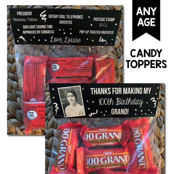 100th Party Favors - Etsy
