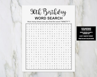 Details about   Personalised Birthday 90th Card For Her Word Art Nanny Any Name Number Print 