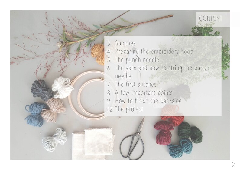 How to Use an Adjustable Punch Needle Punch Needle Tutorial Etsy