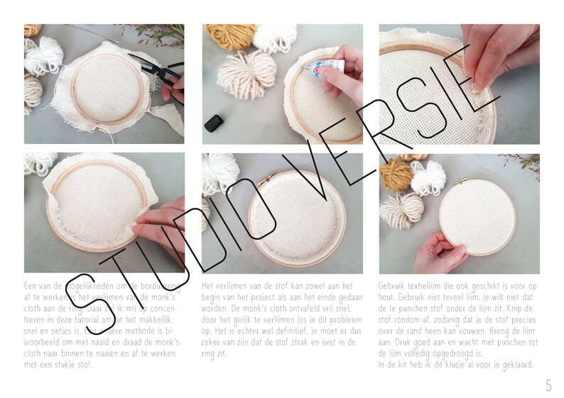 How to Use an Adjustable Punch Needle Punch Needle Tutorial Etsy