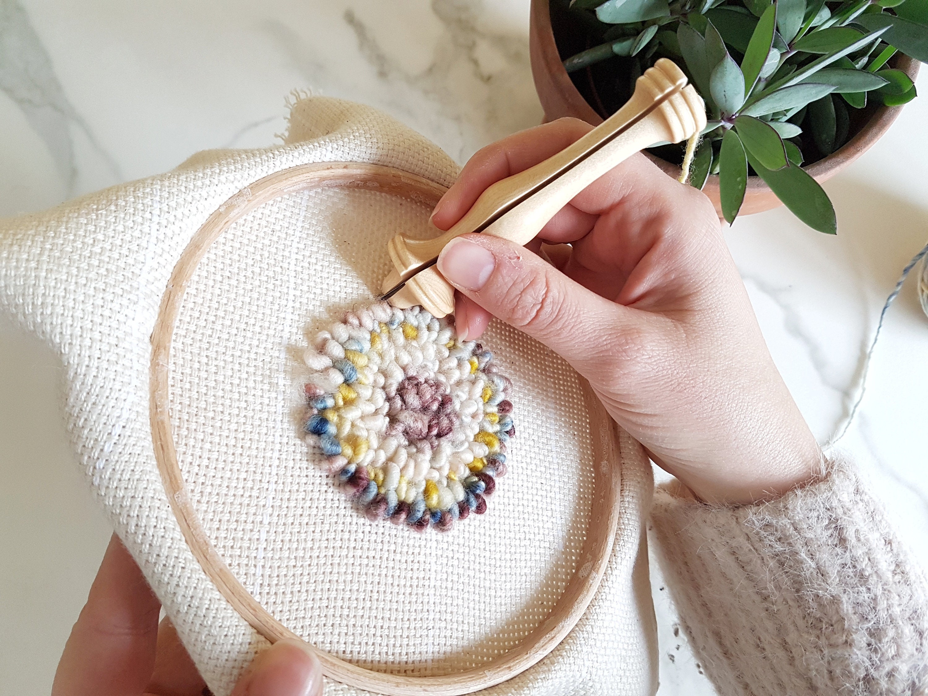 How to use the Oxford punch needle punch needle tutorial Etsy