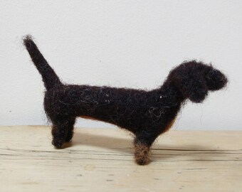 Sausage dog, dachshund, gift, gift for dog lovers, gift for her, felted dog, sausage dog gifts, new home gift, pet lovers, puppy,