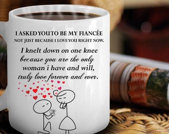 Engagement Mug - Future Mrs - Engaged Gift - from Groom to Bride Fiancée  Fiance