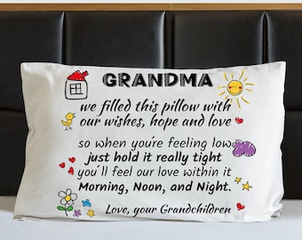 Grandma pillowcase | Etsy Pillow Case 18 x 18 Te amo abuelita | Etsy