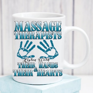 Massage Therapist Gift Massage Therapy Mug  Massage School Christmas