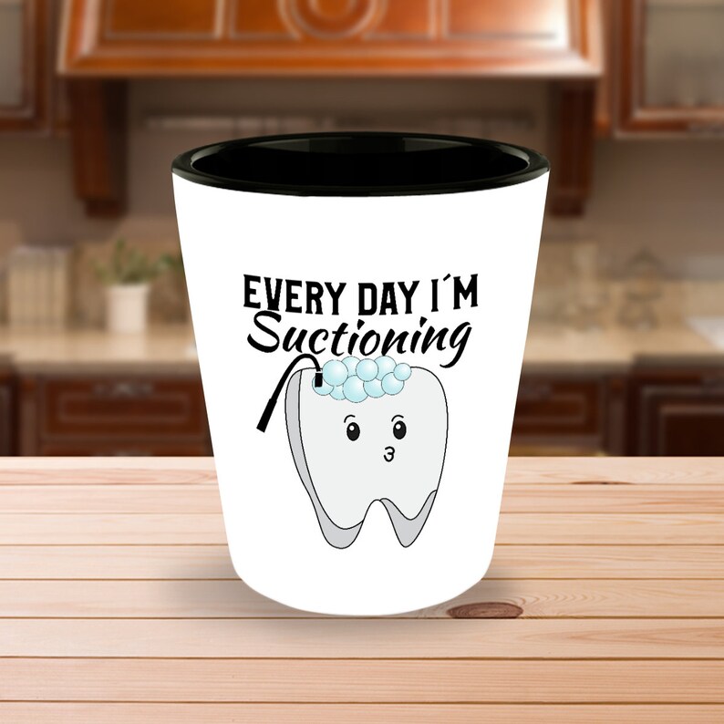 Dentist Shot Dental Funny Shot Glasses Dental Assistant Etsy