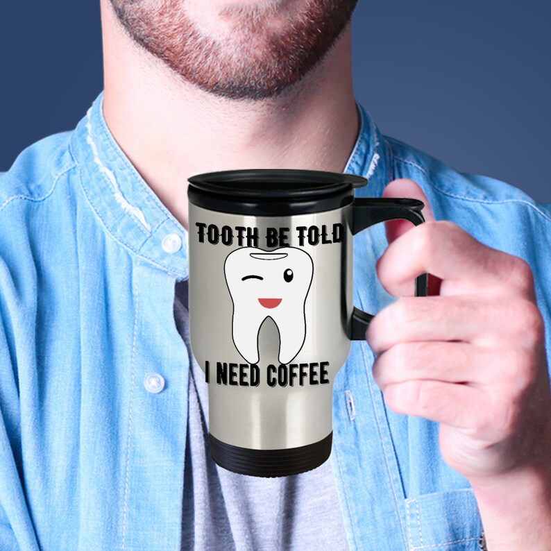 Dentist Gift Dentistry Gift Dental Travel Mug Dental Etsy