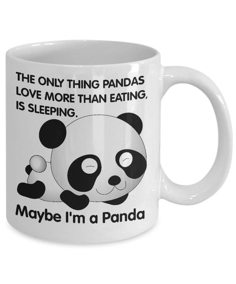 Funny Pandas Gifts Bear Cup Panda Coffee Mug Gift Panda Lover Etsy