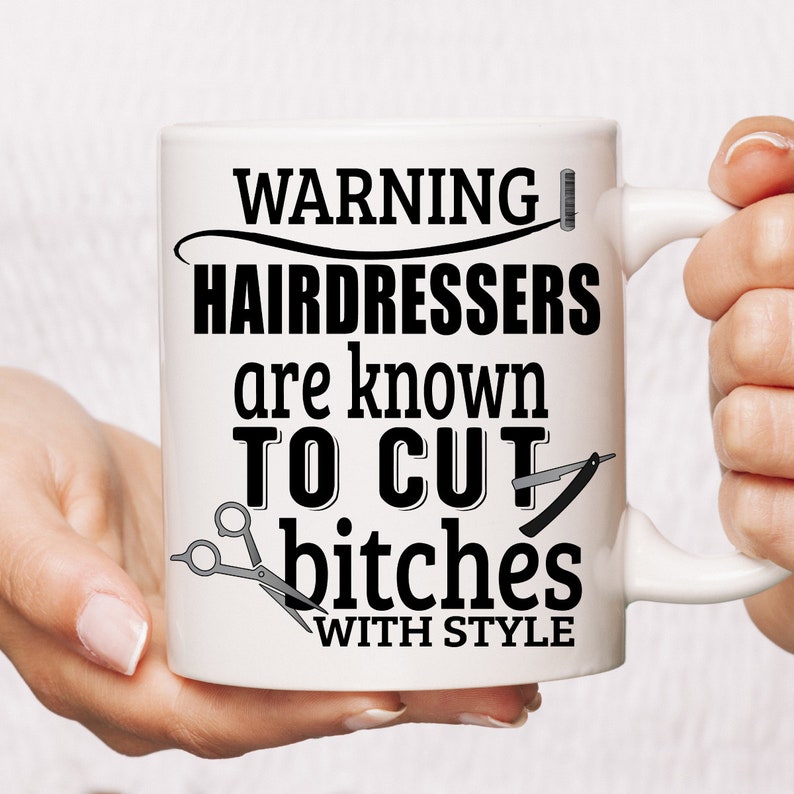 Hairdressers Funny Mug Gift for Hairstylist Friend Birthday Etsy