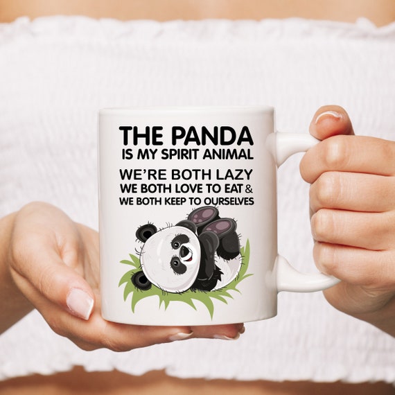 Panda Mug Panda Bear Gifts My Spirit Animal Pandas Coffee Cup - Etsy Hong  Kong