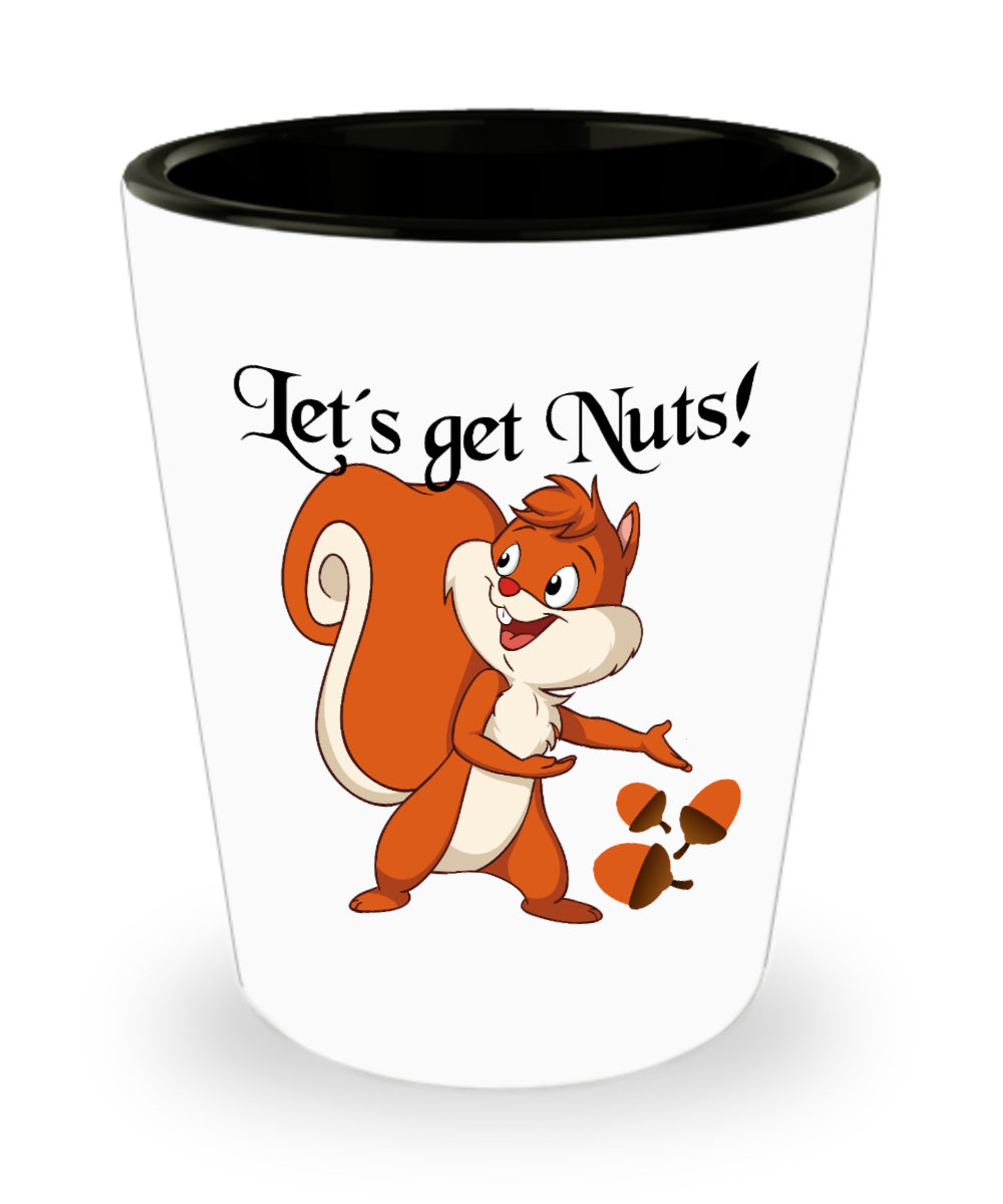 Squirrels Gifts Funny Shot Glasses Squirrel Lover Animal Owner Etsy