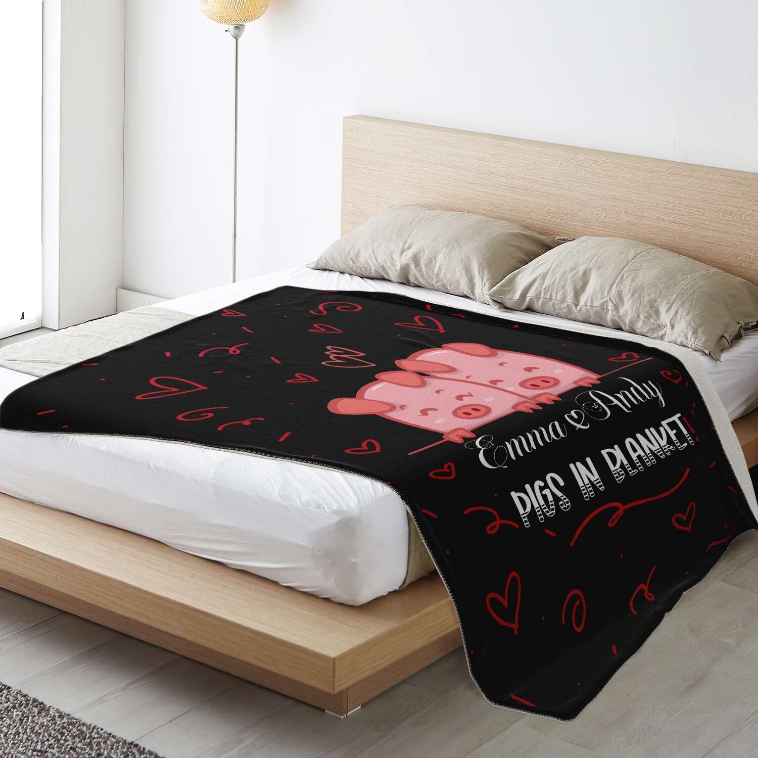 Personalized couples blanket Blankets with names Couples Etsy