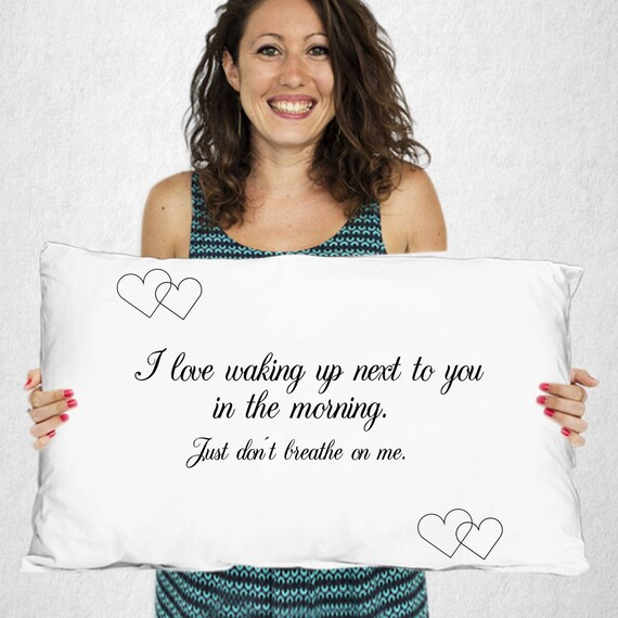 funny couples pillowcases