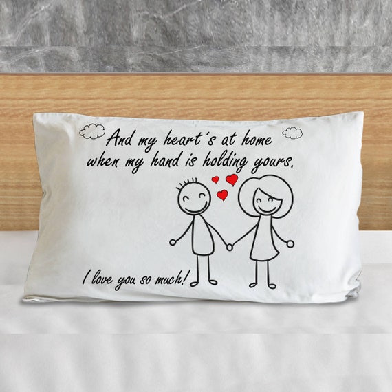 handmade pillow for boyfriend