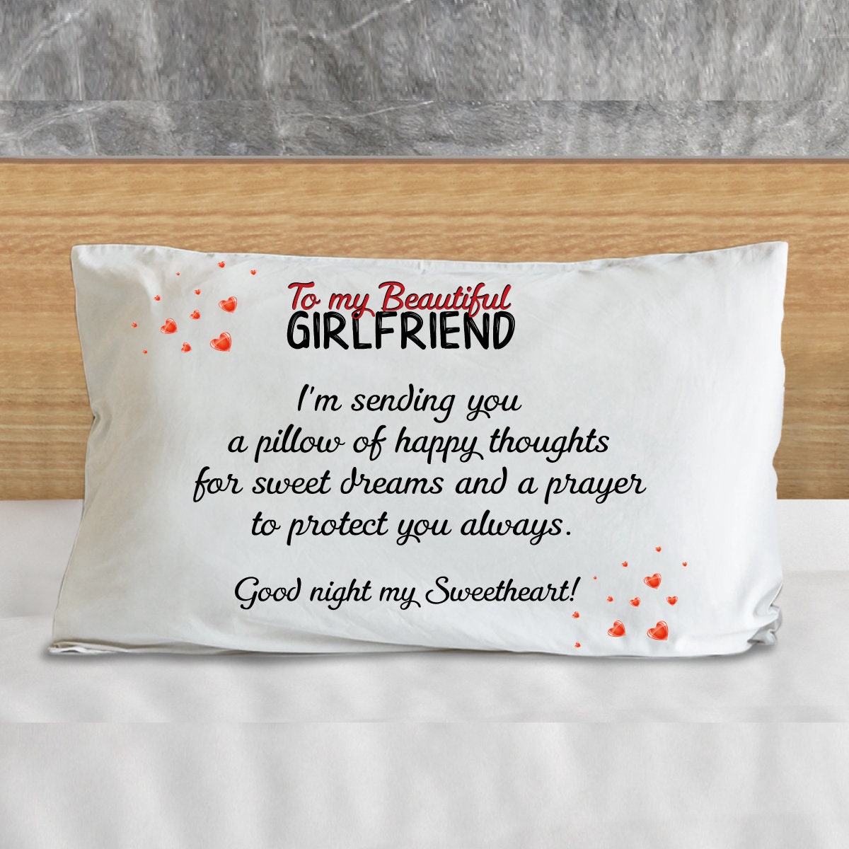 Girlfriend Birthday Gifts Ideas Birthday Pillow Case Anniversary