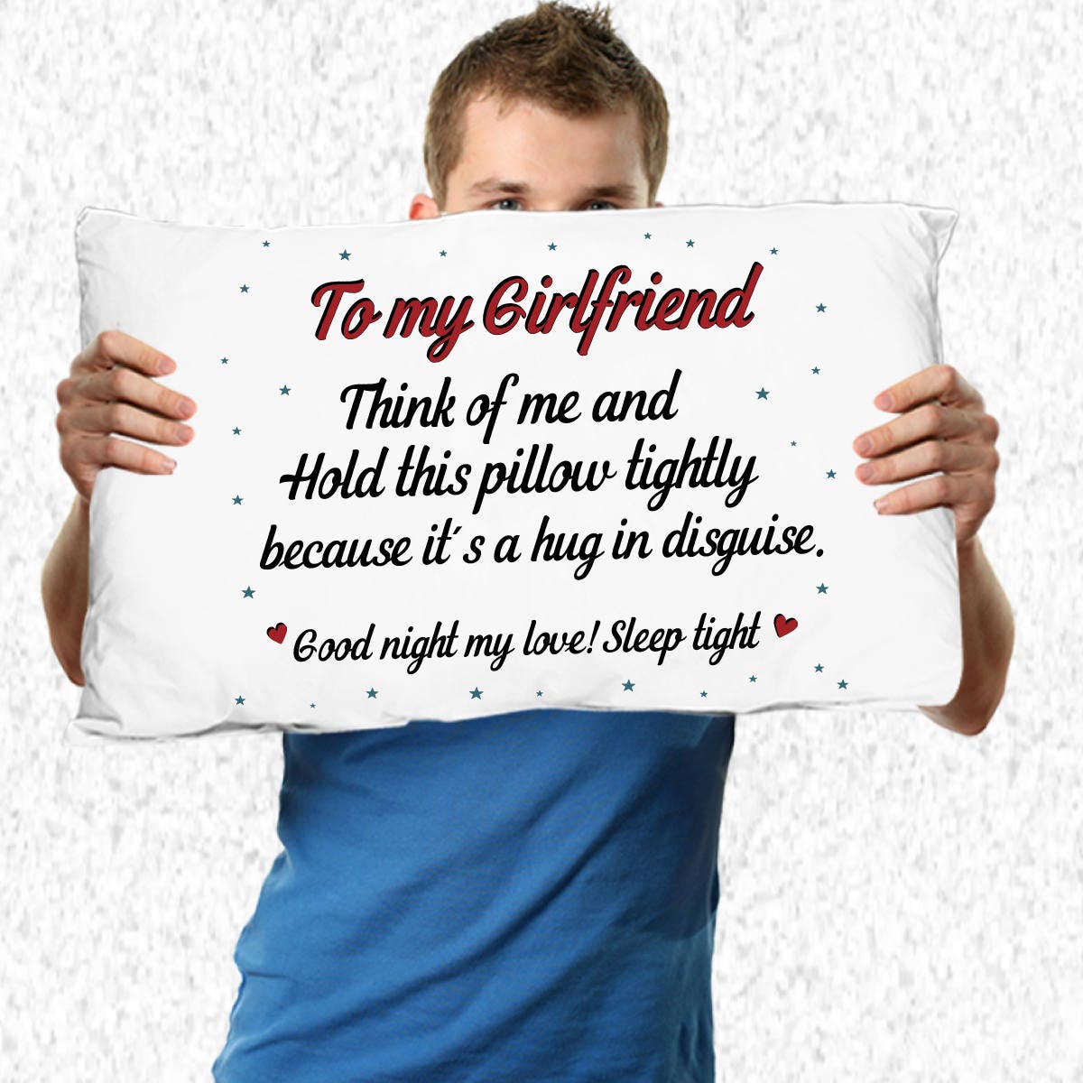 Anniversary Gifts for Girlfriend Girlfriend Pillow Gift for Girlfriend Pillowcase Gift Girlfriend Gift Couples Pillowcases Christmas Etsy
