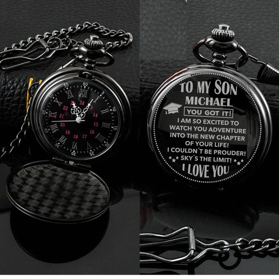 Graduation pocket best sale watch