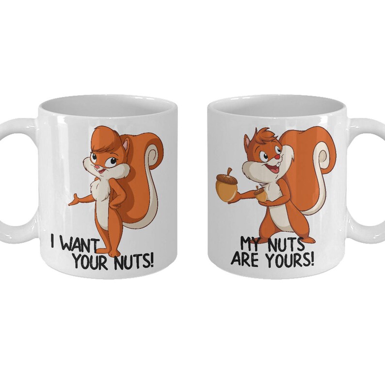 His and Her Mug Couple Mug Gag Gift Husband Wife Boyfriend Etsy