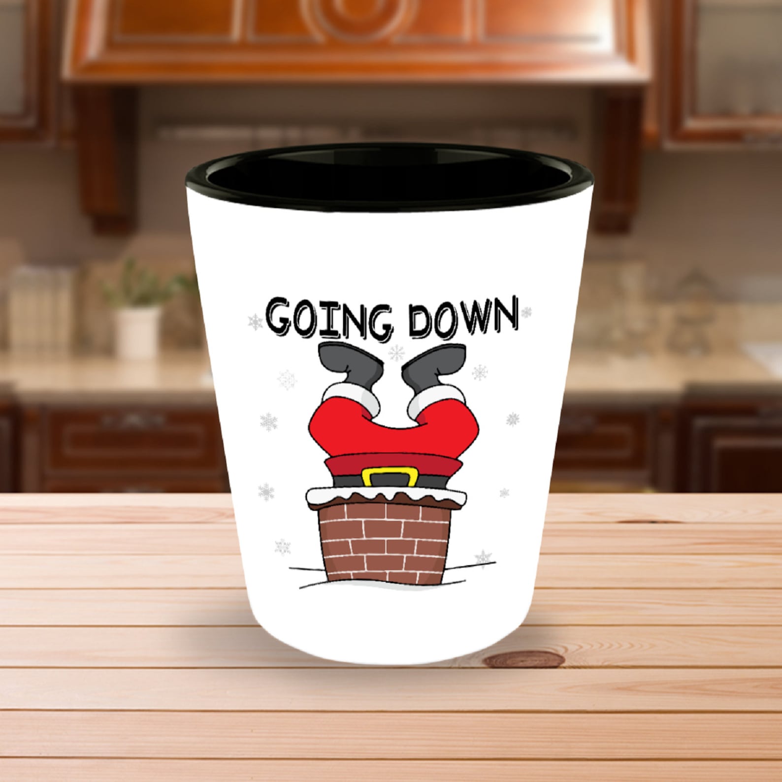 Funny Shot Glasses Christmas Shot Glasses Set White Etsy