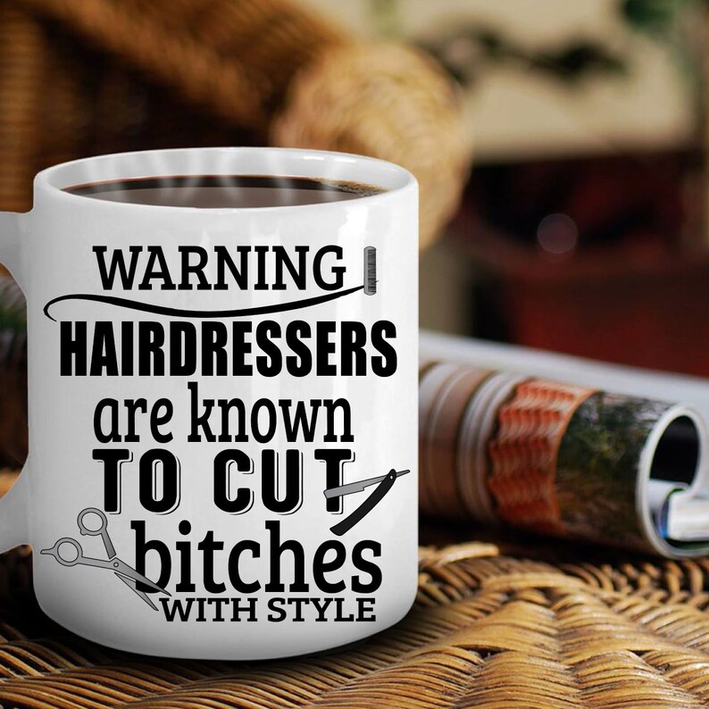 Hairdressers Funny Mug Gift for Hairstylist Friend Birthday Etsy