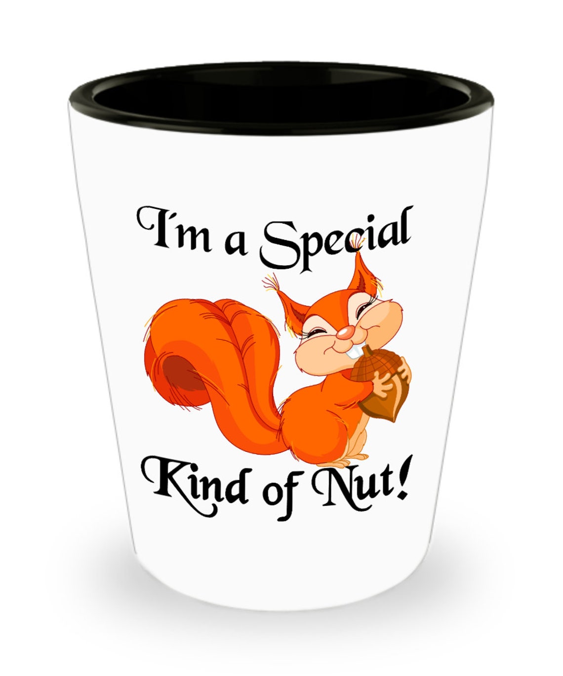 Squirrels Gifts Funny Shot Glasses Squirrel Lover Animal Owner Etsy