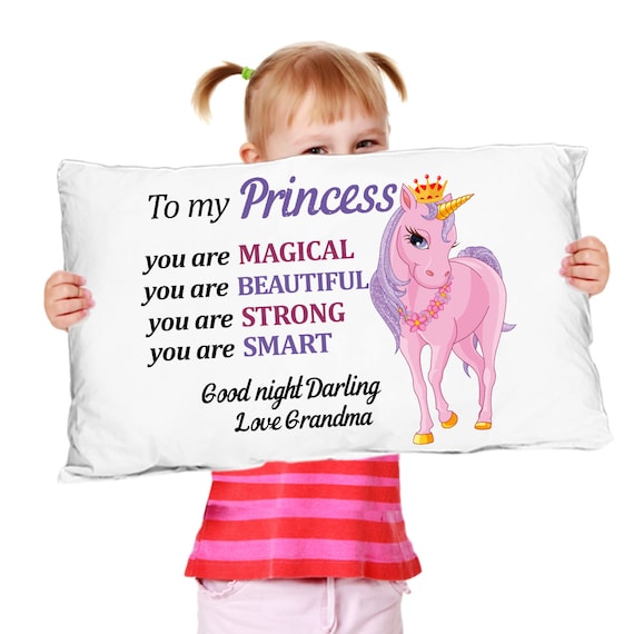 Granddaughter Gift Unicorn Pillowcase From Grandma Gifts for My Granddaughters Grandmother and Granddaughter Love Unicorn Gifts Etsy